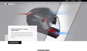 B2B site: Engineering services