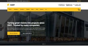Cast – Construction & Building WordPress Theme