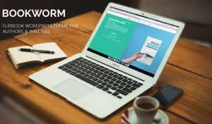 Bookworm – Flip Book WordPress Template for Authors