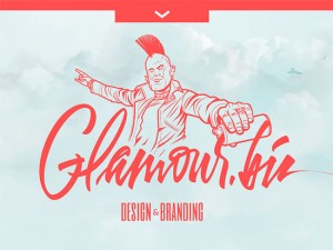 Glamour.Biz design and branding