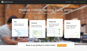 GatherContent – Web Content Planning