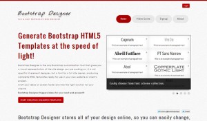 Bootstrap Designer