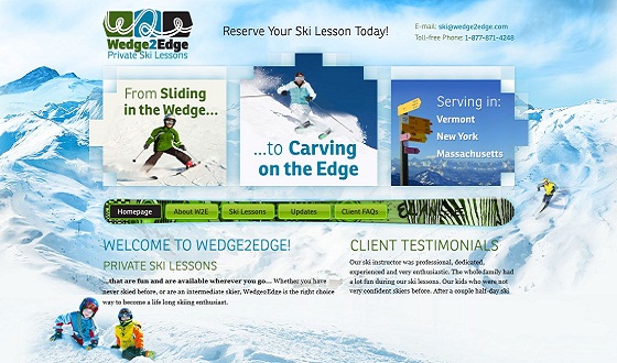 Wedge 2 Edge Private Ski Lessons