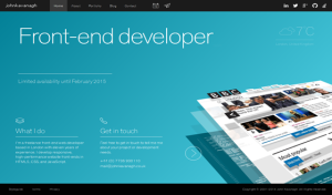 Portfolio of John Kavanagh: Front-End Web Developer